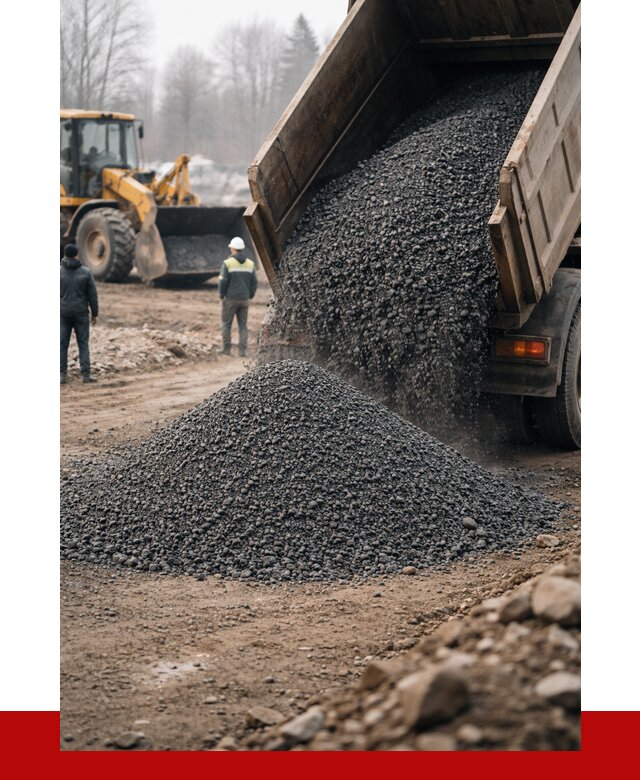 Асфальтовая крошка в Дальнегорске с доставкой от 1855 р. | ПРОНЕРУДДль